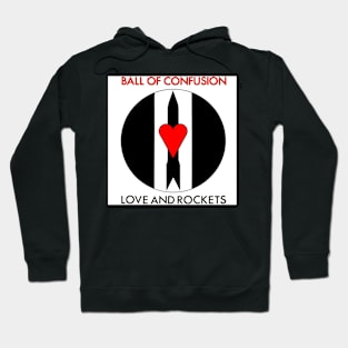 Ball of Confusion 1985 New Wave Alternative Goth Rock Throwback Hoodie